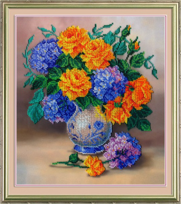Набор для вышивания «М.П.Студия» БГ-281 Отблеск лета 35*28 см