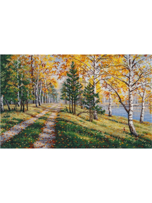 Набор для вышивания «Овен» 1294 Осенняя пора 40 х 25 см