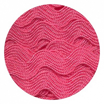 Тесьма отделочная  JZ-5 "Gamma" ЗИГ-ЗАГ 5 мм*3 м , цв.036 брусничная