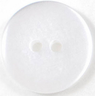 Пуговицы "Колибри" NE62 White ( белый ) 22L