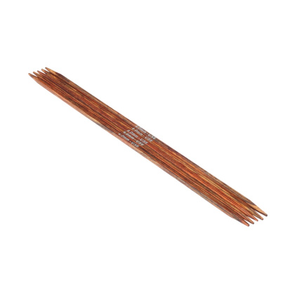 Спицы деревянные носочные Ginger Cubics KnitPro, 20 см, 4.00 мм 43023
