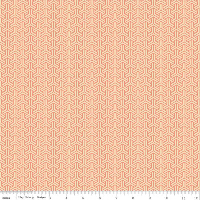 Ткань Riley Blake 100% хлопок, ширина 110 см, C4844-CORAL