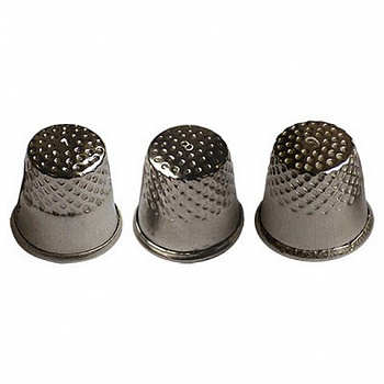 Наперсток NG-01(TB-03) Gamma® металл 10 шт №9 никель