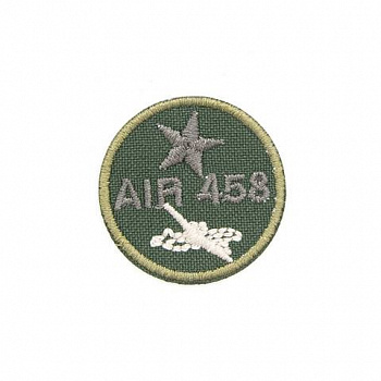 Термоаппликация Hobby&Pro 'Воздушные войска ', черный, 3*3см