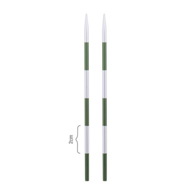Спицы съемные алюминиевые Smartstix KnitPro для длины тросика 35-126 см, 3,00 мм, 42121
