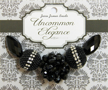 Набор декоративных бусин "Uncommon Elegance" 6446 Элегантность 12