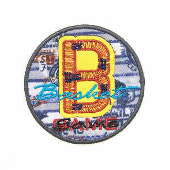 Термоаппликация Hobby&Pro 'Basket Game', 6.5см