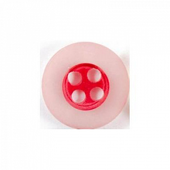 Пуговицы в тубе  BL116 Red  18L ,  72шт.