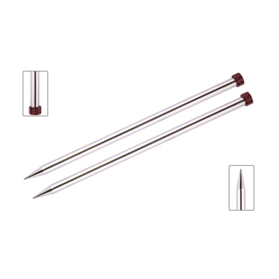 Спицы прямые латунные "Nova Metal" KnitPro, 35см, 5,00мм 10219