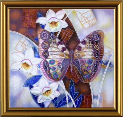 Набор для вышивания «Nova Sloboda» НК3130 Вдохновение. Крылатая красавица