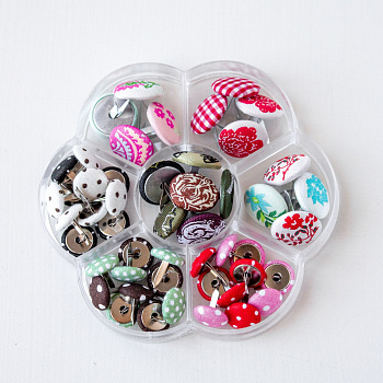 Набор для творчества NT-155 "Рукоделие" брадсы тканевые