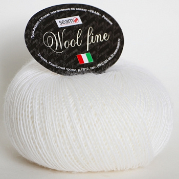 Вул файн, пряжа для ручного вязания (10 мотков) (11)