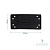 Нашивка NA02 Black (черный)  40 х20 mm