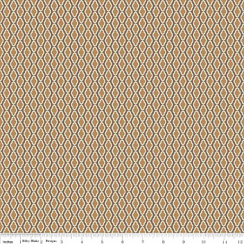 Ткань Riley Blake 100% хлопок C4805-BROWN 110 х 86 см