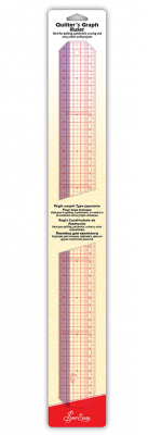 Линейка "Hemline" NL4200 для пэчворка с градациейв сантиметрах, 50 х 5 см