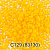 Бисер PRECIOSA - GAMMA круглый "3" 10/0=2,3 мм. фасовка 5 г*10 шт.яр.желтый
