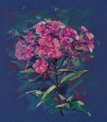 Набор для вышивания «Овен» 1590 Флоксы 24 х29 см