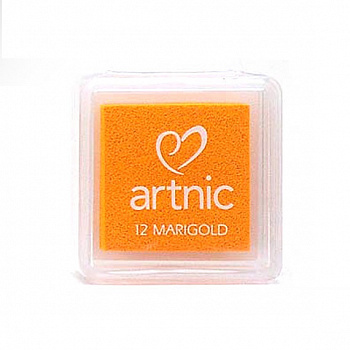 Подушечка чернильная Tsukineko "Artnic Small" 25х25мм, цвет: Бархатцы