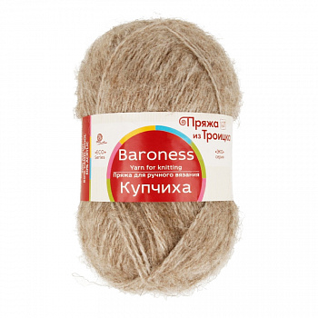Купчиха, пряжа для ручного вязания (43, суровый лен)