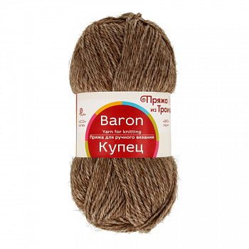 Купец, пряжа для ручного вязания (43, суровый лен)