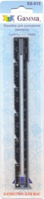Линейка для рукоделия SS-015 "Gamma" в блистере