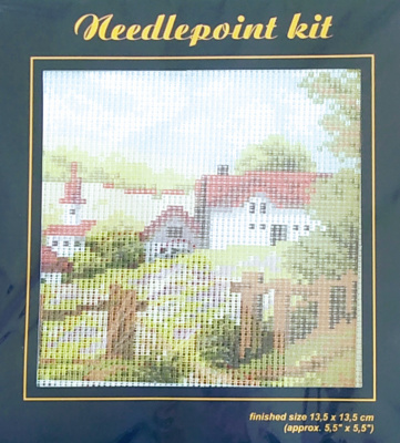 Набор для вышивания "Летний пейзаж" 13,5 х 13,5 см