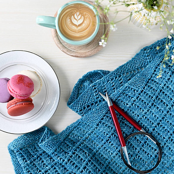 Спицы алюминиевые круговые Zing KnitPro, 60 см, 4.50 мм 47100