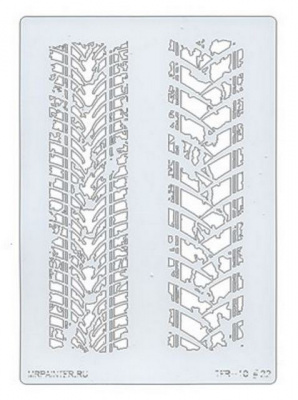 Трафарет-маска "Mr.Painter" TFR-10  22 "Протектор №2"