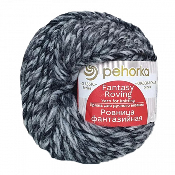 Ровница "Фантазийная"  (96, серый меланж)