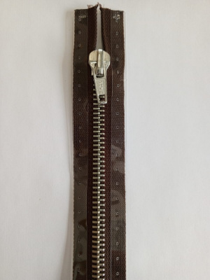 Молнии металлические, разъемные, цепь серебристая, Цвет: 881 30см