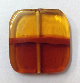 Подвеска стекло №52, 2х2 см