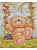 B196 набор д/вышивания "Лука-С" Медвежонок на качелях"17,5х22,5см