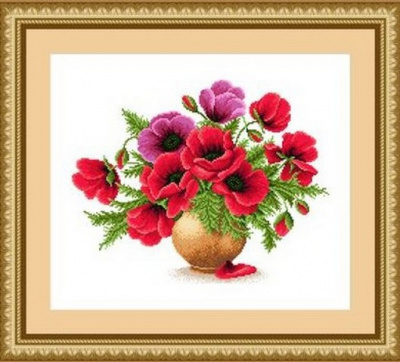 Набор для вышивания «Сделано с любовью» ЦВ-032 Лето красное