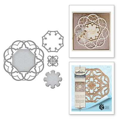 Набор ножей Spellbinders® Nestabilities® Decorative Accents "Юбилей Ренессанса: Ярлыки 46"