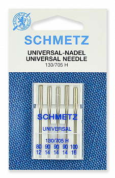 Иглы стандартные 130/705H № 80,90(3),100, 5 шт. Schmetz 0703497
