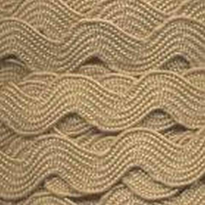 Тесьма отделочная  JZ-5 "Gamma" ЗИГ-ЗАГ 5 мм*30 м. цв.026 серо-бежевый