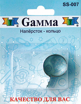 Наперсток-кольцо "Gamma" SS-007 