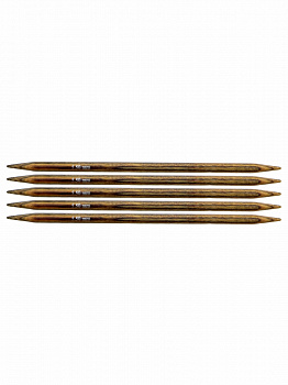 Спицы деревянные носочные Ginger KnitPro, 15 см, 5.50 мм 31012