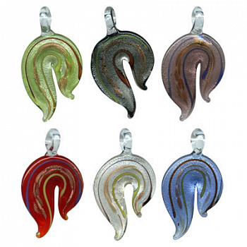 Бусины стеклянные декор. украшения "Zlatka"