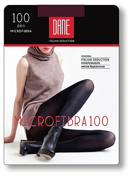 Колготки женские DANE MICROFIBRA 100D Daino (черный) 1/2