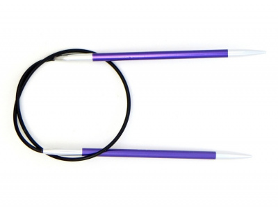 Спицы алюминиевые круговые Zing KnitPro, 40 см, 3.75 мм 47068