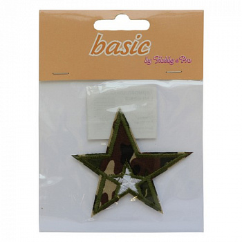 Термоаппликация Hobby&Pro basic LML081-3 "Звезда" 1 шт.