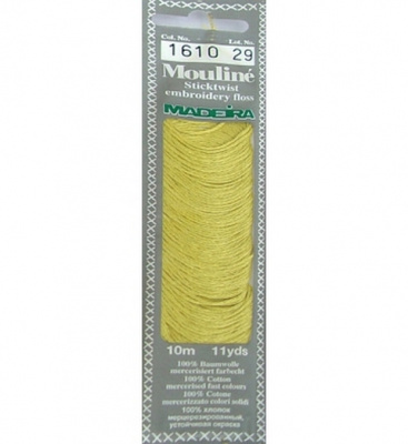 Мулине Спираль «Madeira»100% хлопок, 10 м 1610