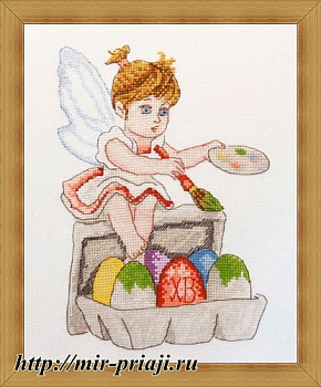 Набор для вышивания NEOCRAFT ДМ-03 "Пасхальная фея" 15*21 см.