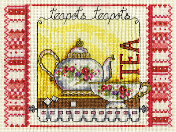 Набор для вышивания «Panna» КТ-1813 Изысканный фарфор.25 х 19 см