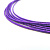 Канитель мягкая, фигурная KAN/MM1,5-01 металлик, фиолетовый микс