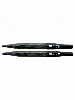 Спицы ультракороткие деревянные съемные Indigo KnitPro 5 см, 4.50 мм 20684