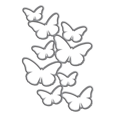 Набор ножей Spellbinders® Shapeabilities® «Каскад бабочек»