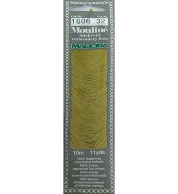 Мулине Спираль «Madeira»100% хлопок, 10 м 1606