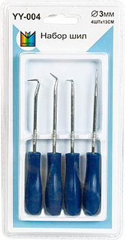 Шило набор "Гамма" D3мм, 4 штх13см